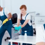 Cooperation in cleaning offices